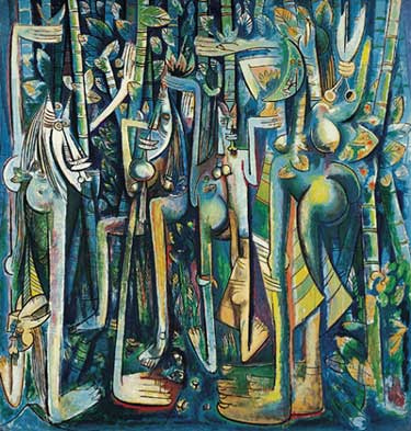 Wifredo Lam - The Jungle, 1943 by justinlei.
